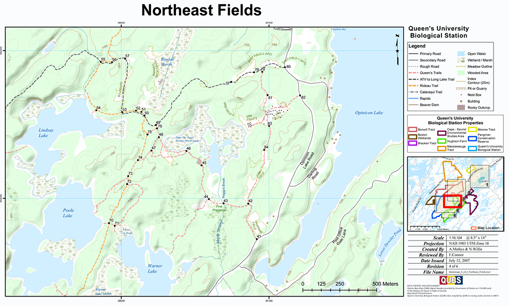Northeast fields