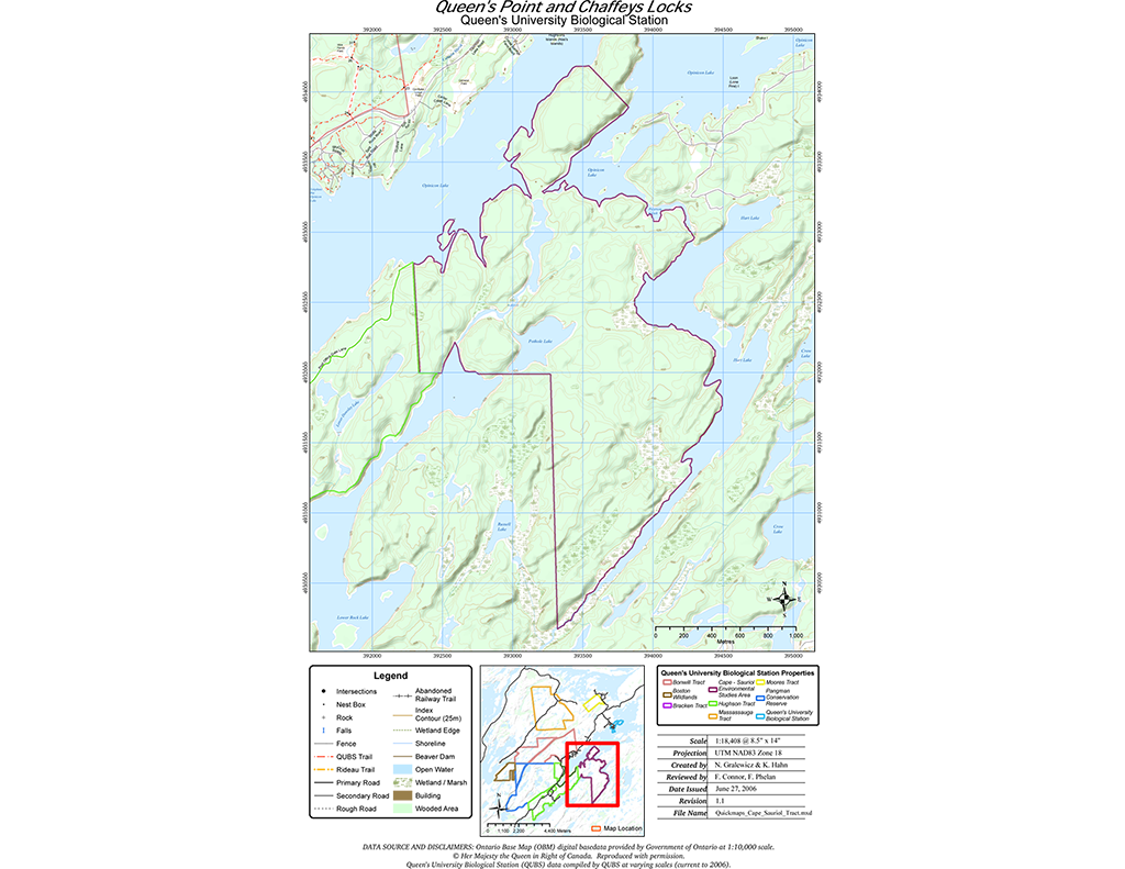 Cape-Sauriol Environmental Studies Area