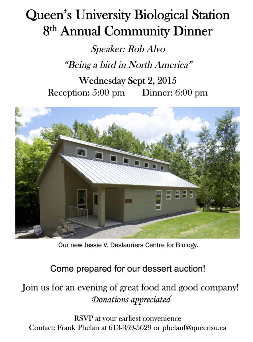 QUBS Community Dinner 2015 Invitation