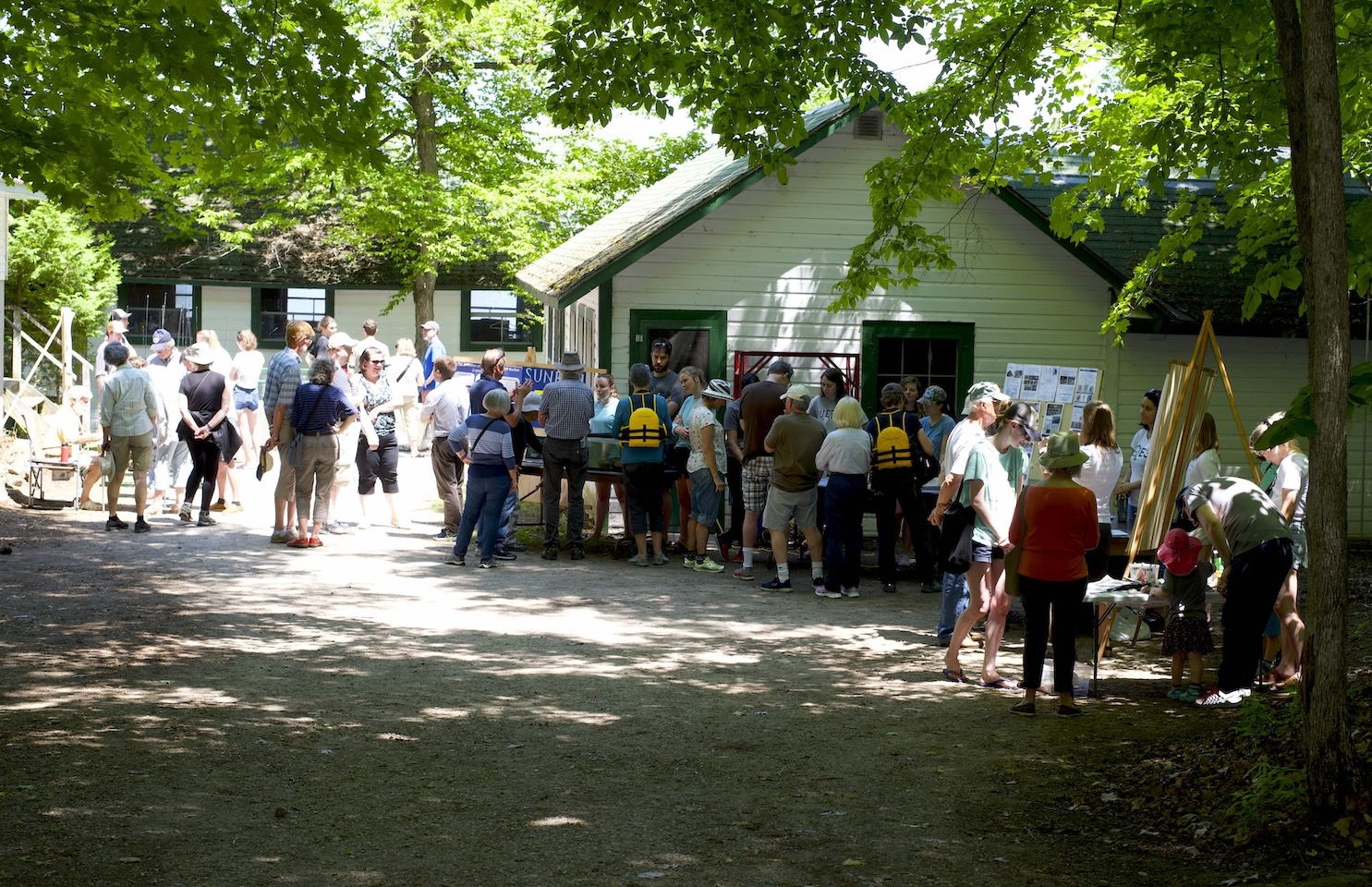 Boat House Displays at 2019 QUBS Open House