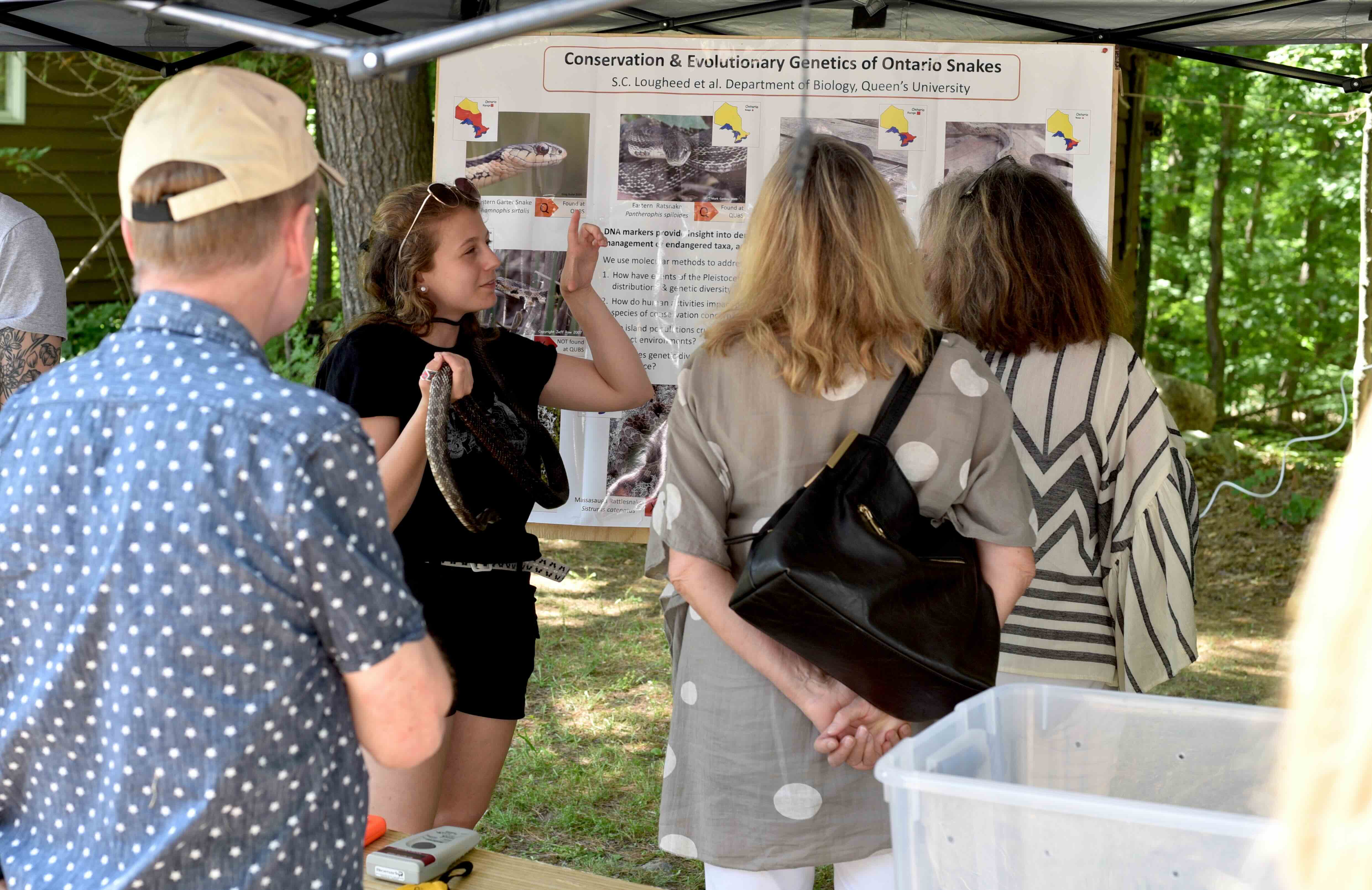 Meg at Open House 2019