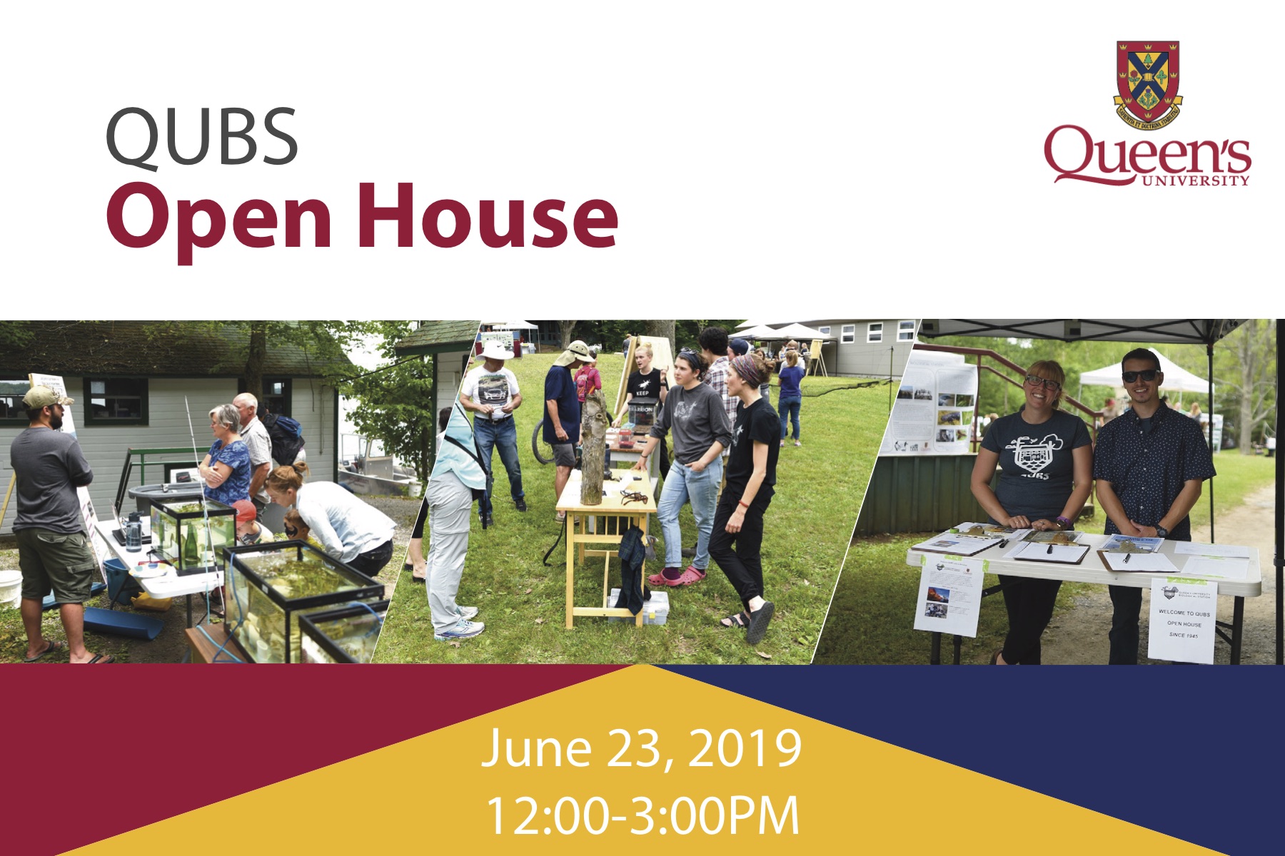 QUBS Open House Postcard 2019